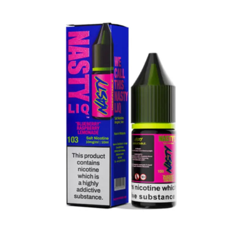  Blue Raspberry Lemonade / 20mg Nasty Liq Nic Salts e liquids 10ml