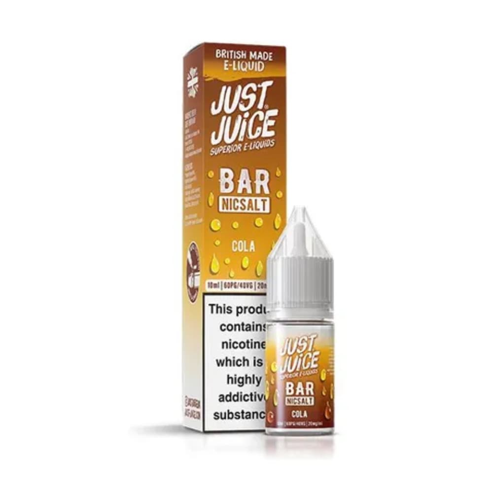  Cola / 20mg Just Juice Bar Nic Salts e liquids 10ml