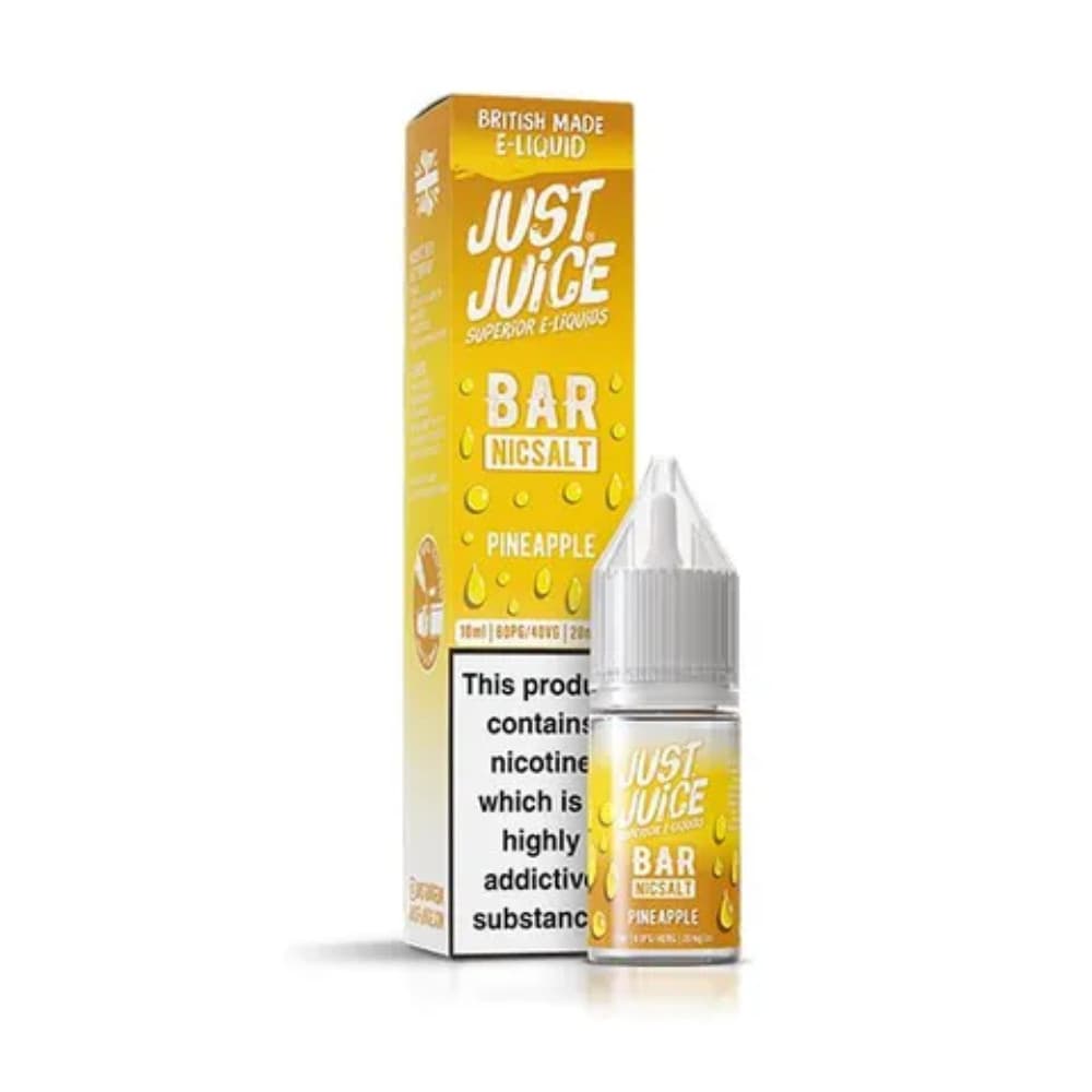  Pineapple / 10mg Just Juice Bar Nic Salts e liquids 10ml