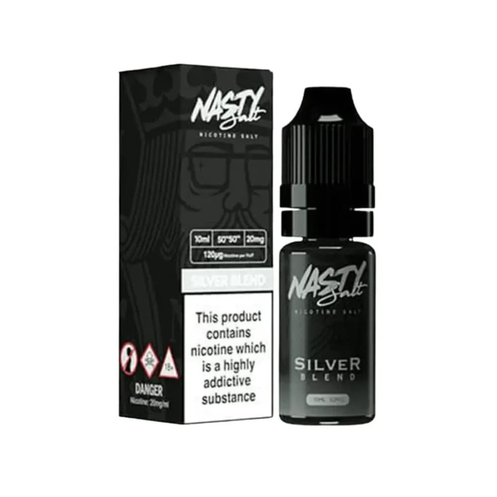  Silver Blend / 20mg Nasty Juice Nic Salts e liquids 10ml
