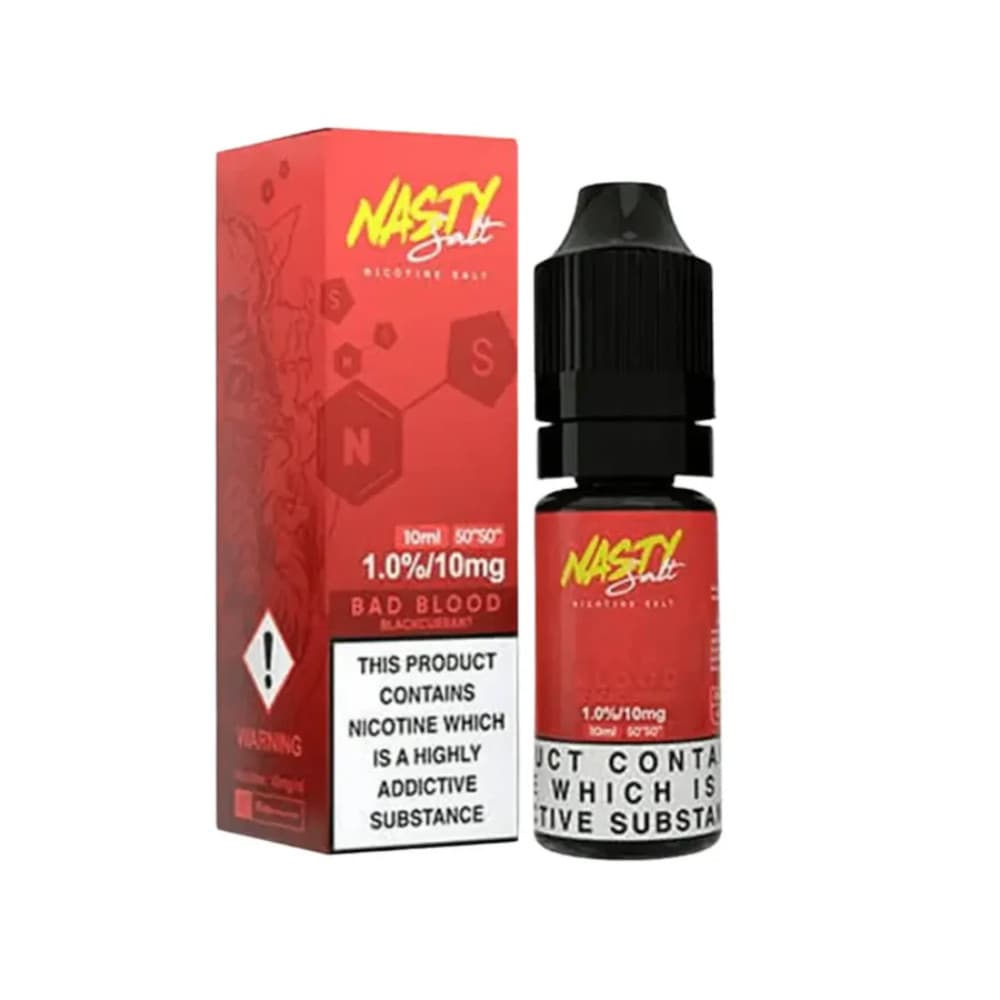  Bad Blood / 20mg Nasty Juice Nic Salts e liquids 10ml