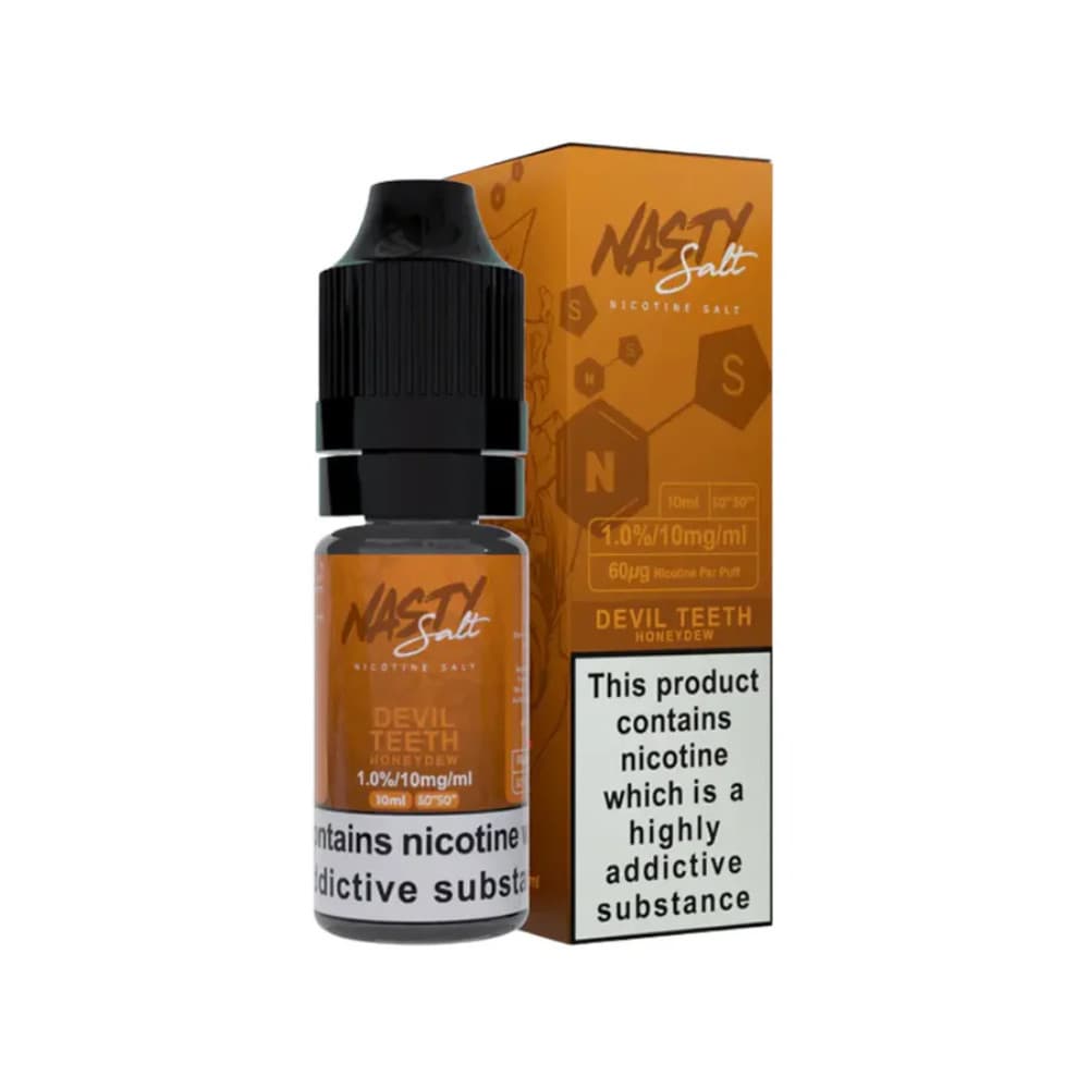  Devil Teeth / 10mg Nasty Juice Nic Salts e liquids 10ml