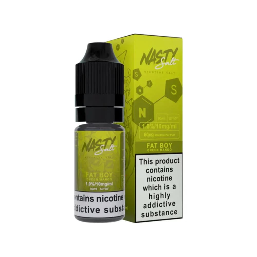  Fat Boy / 10mg Nasty Juice Nic Salts e liquids 10ml