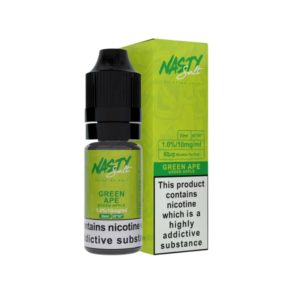  Green Ape / 20mg Nasty Juice Nic Salts e liquids 10ml