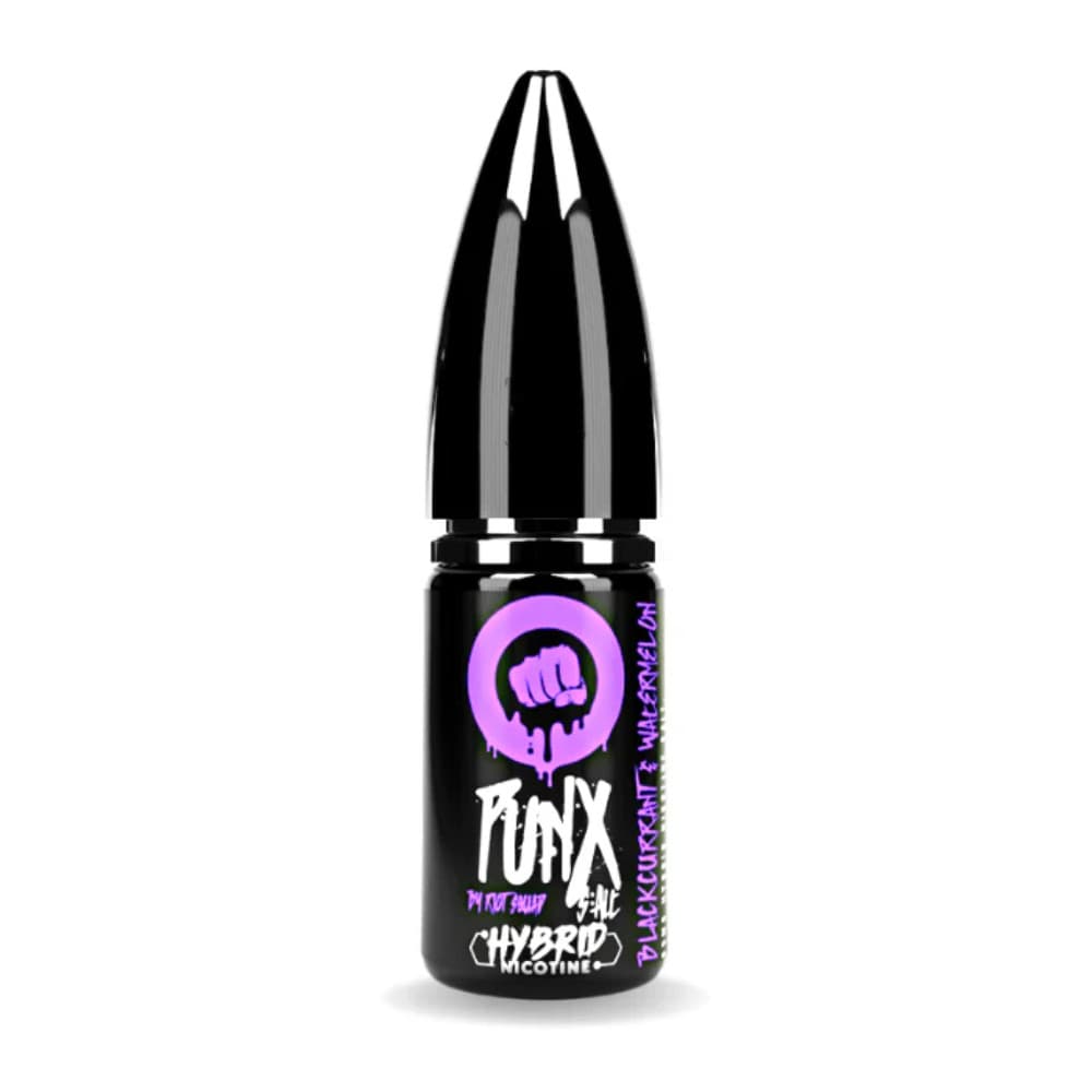  Blackcurrant & Watermelon / 20mg Riot Squad Punx Nic Salts e liquids 10ml