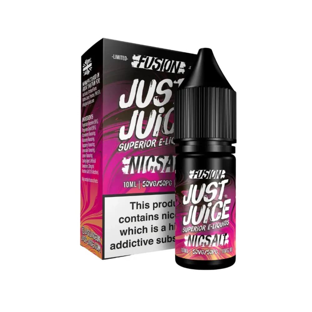  Fusion Berry Burst Lemonade / 10mg Just Juice Original Nic Salts e liquids 10ml