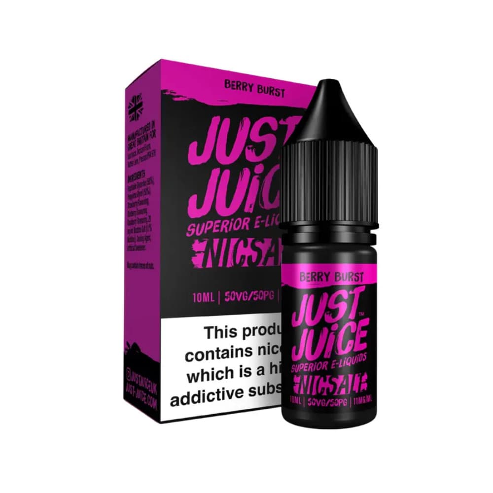  Berry Burst / 20mg Just Juice Original Nic Salts e liquids 10ml