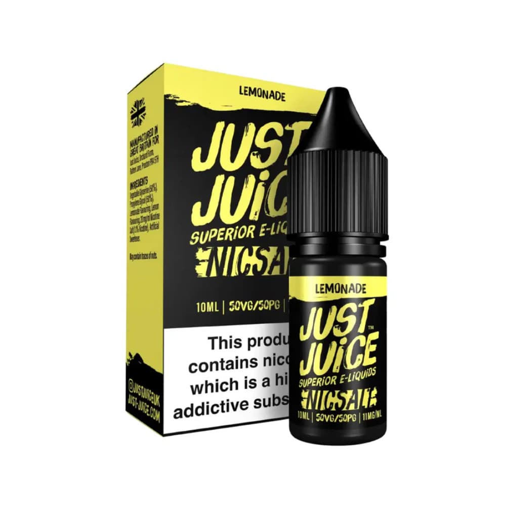  Lemonade / 10mg Just Juice Original Nic Salts e liquids 10ml