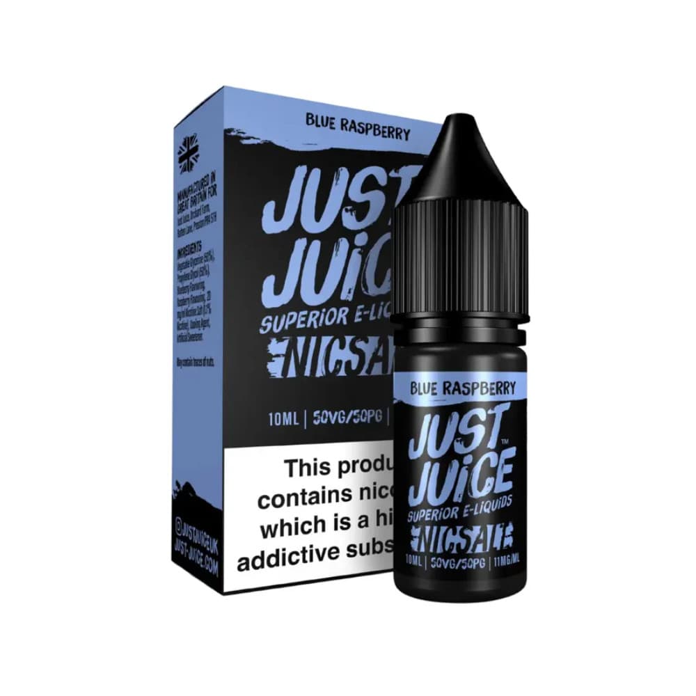  Blue Raspberry / 10mg Just Juice Original Nic Salts e liquids 10ml