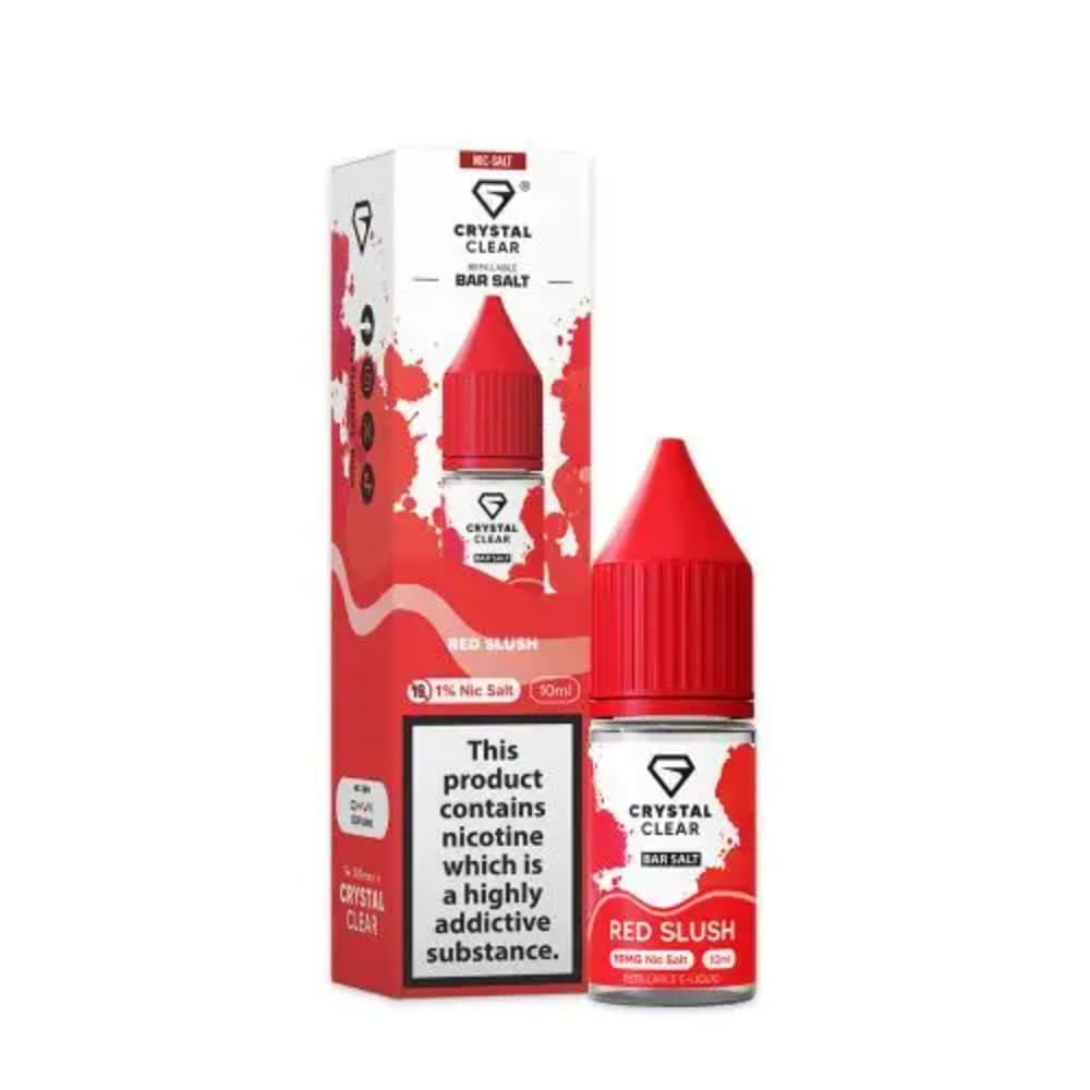  Red Slush / 10mg Crystal Clear Nic Salts e liquids 10ml
