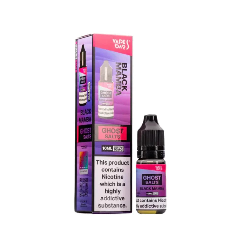  Black Mamba / 10mg Ghost 3500 Nic Salts e liquids 10ml