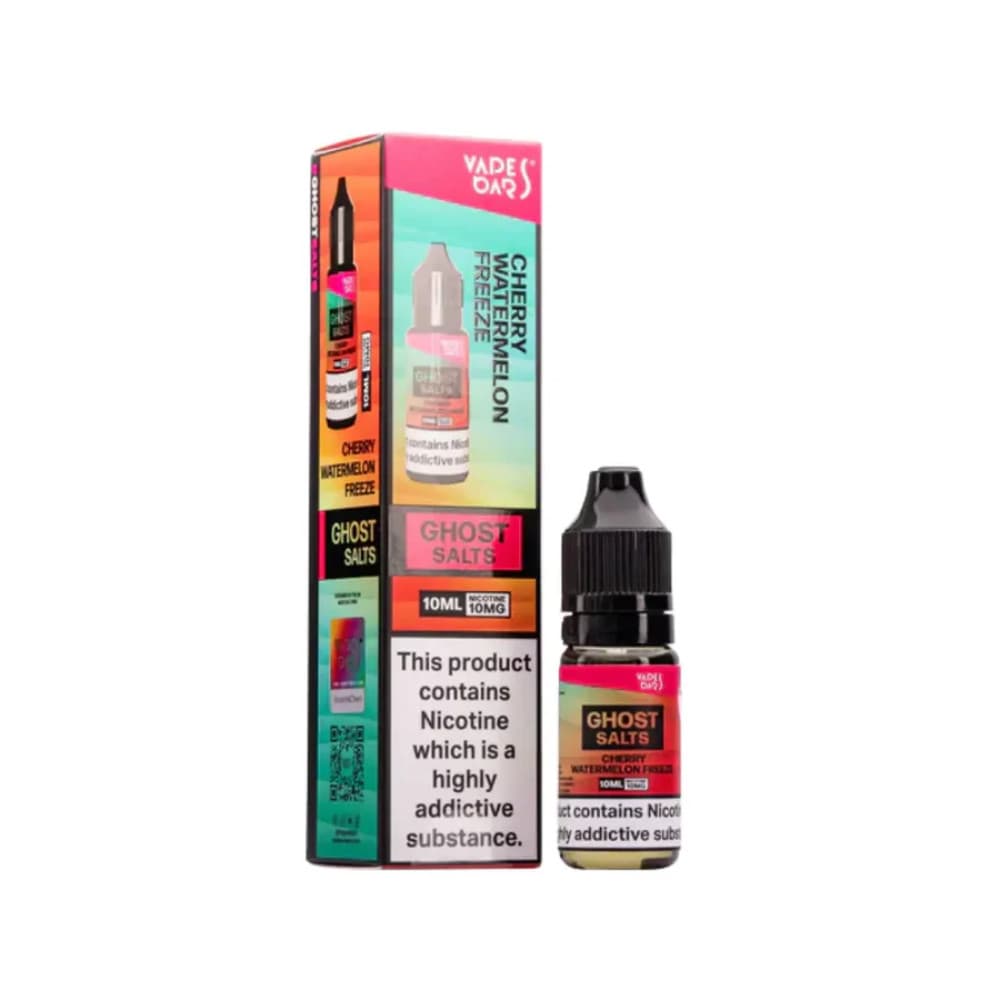  Cherry Watermelon Freeze / 10mg Ghost 3500 Nic Salts e liquids 10ml