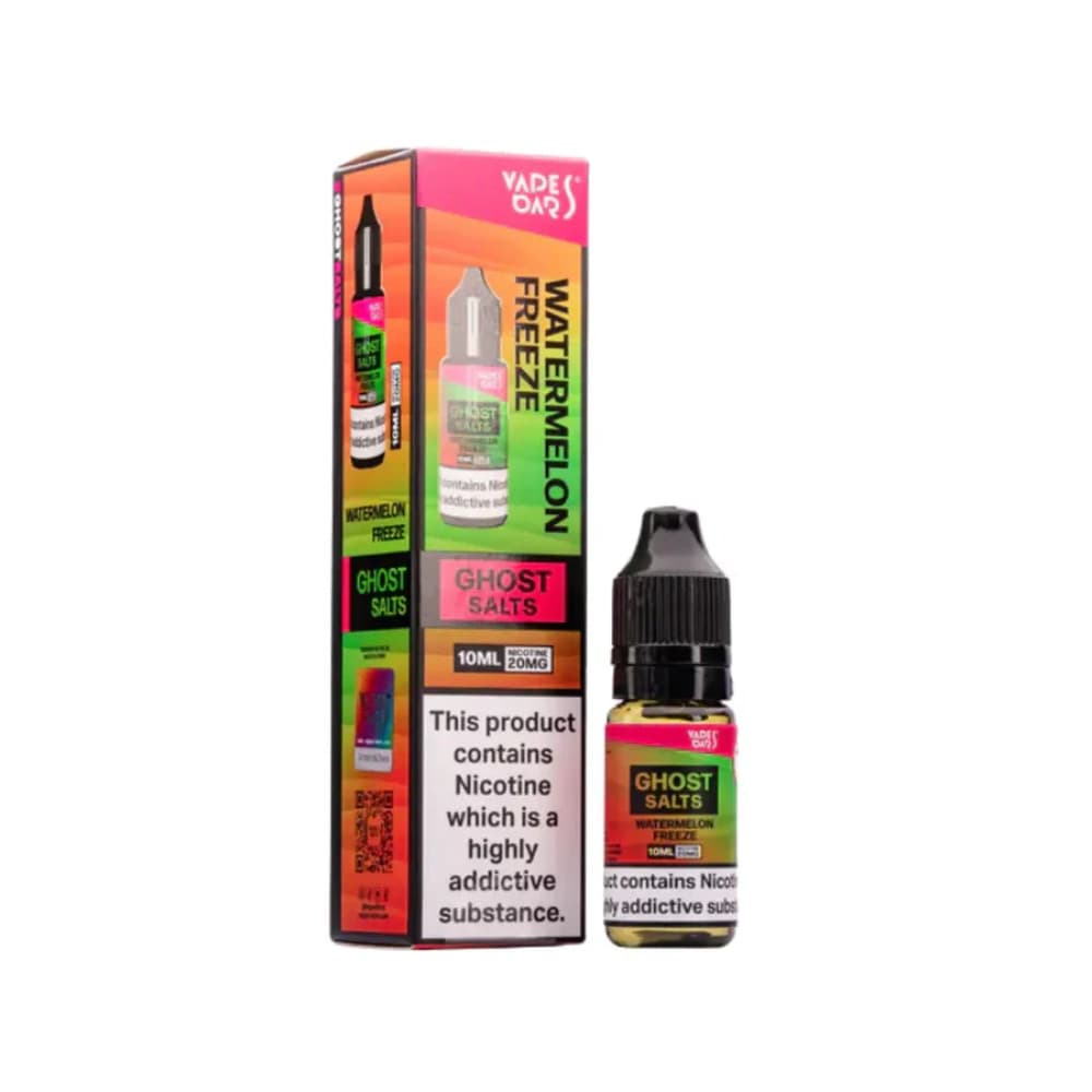  Watermelon Freeze / 20mg Ghost 3500 Nic Salts e liquids 10ml
