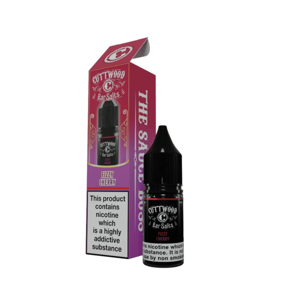  Fizzy Cherry / 10mg Cuttwood Bar Salt Nic Salts e liquids 10ml