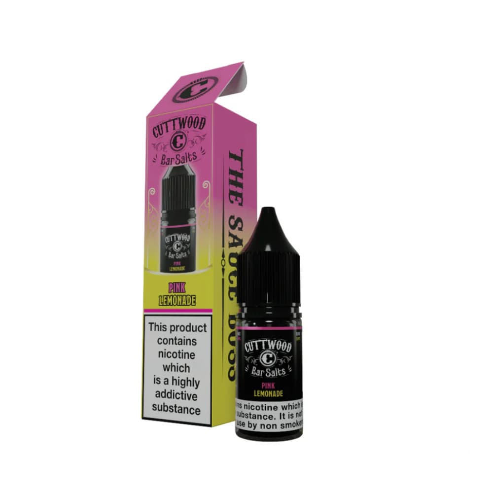  Pink Lemonade / 10mg Cuttwood Bar Salt Nic Salts e liquids 10ml