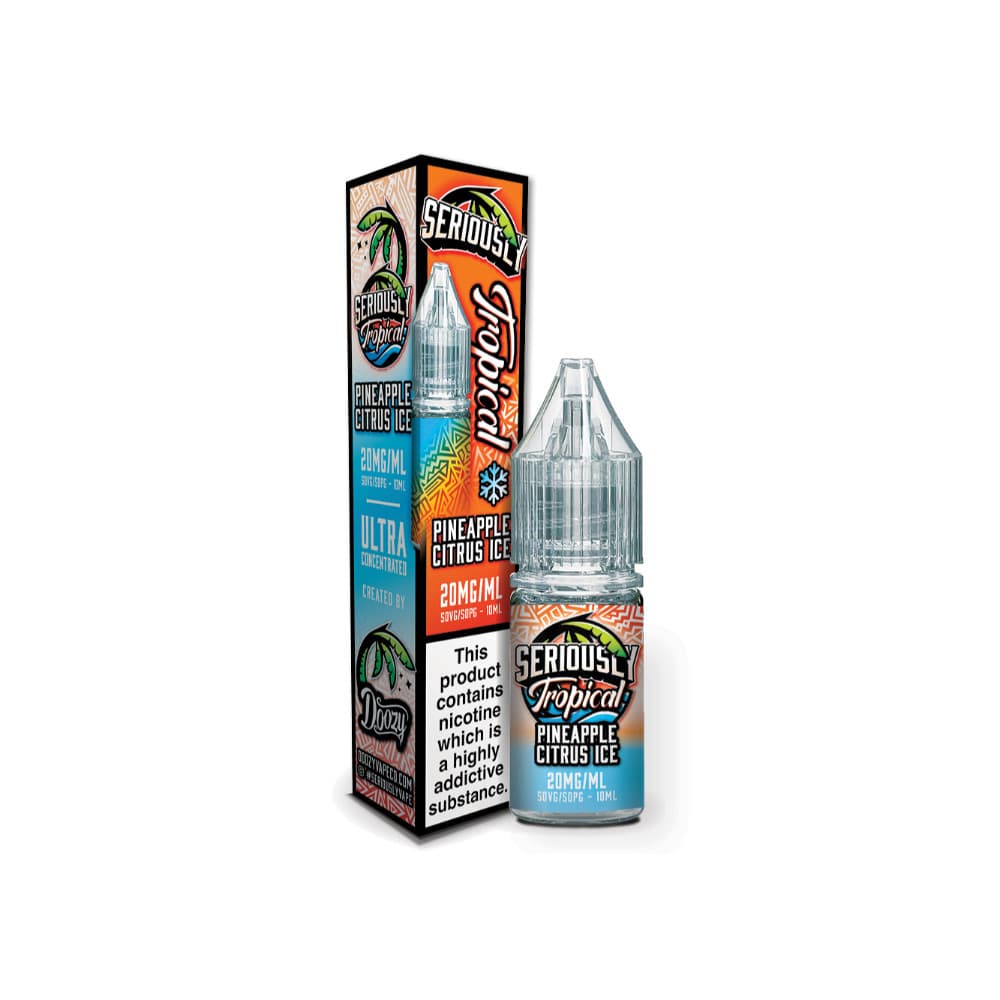  Pineapple Citrus Ice / 20mg Doozy Serious Tropical Nic Salts e liquids 10ml