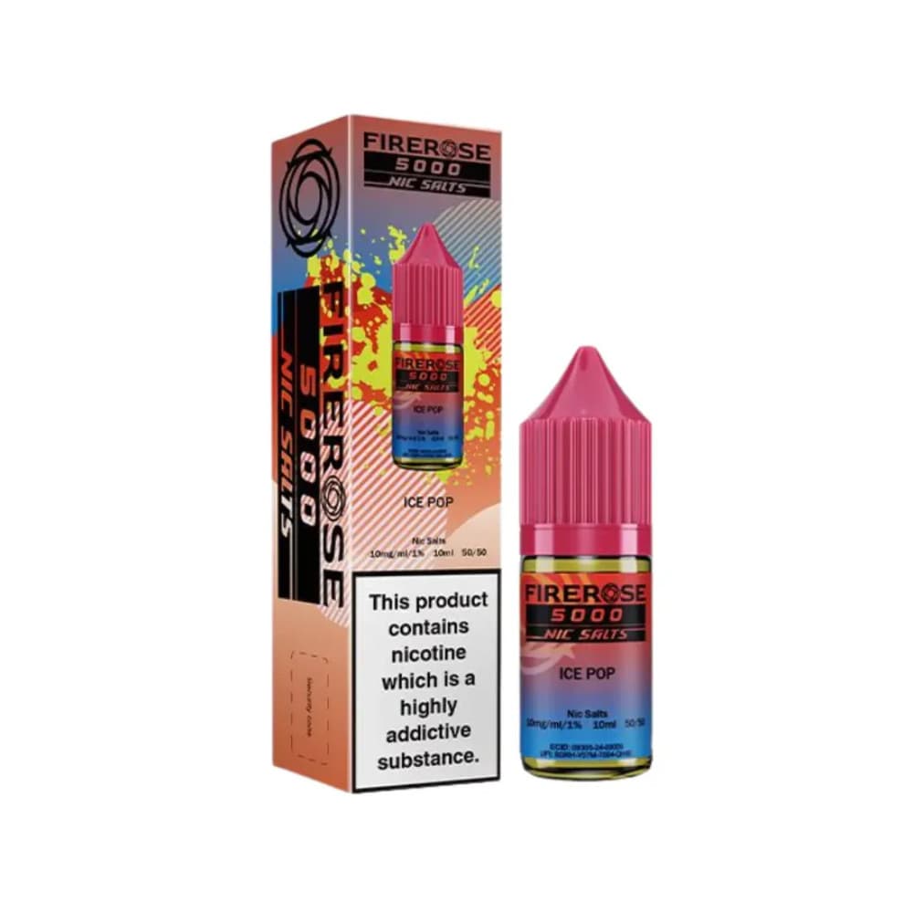  Ice Pop / 20mg Firerose 5000 Nic Salts e liquids 10ml