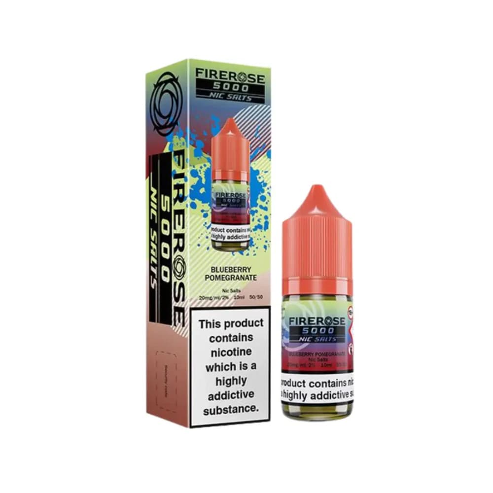  Blueberry Pomegranate / 10mg Firerose 5000 Nic Salts e liquids 10ml