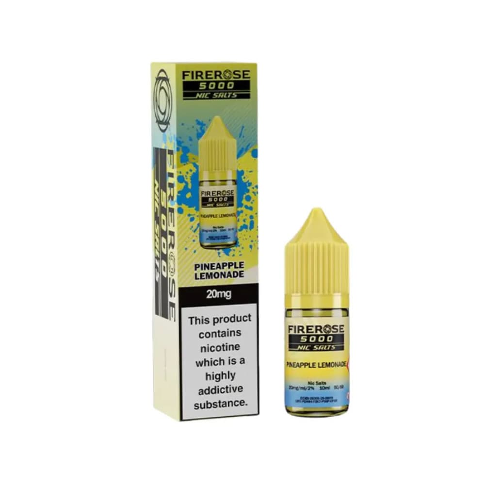  Pineapple Lemonade / 20mg Firerose 5000 Nic Salts e liquids 10ml