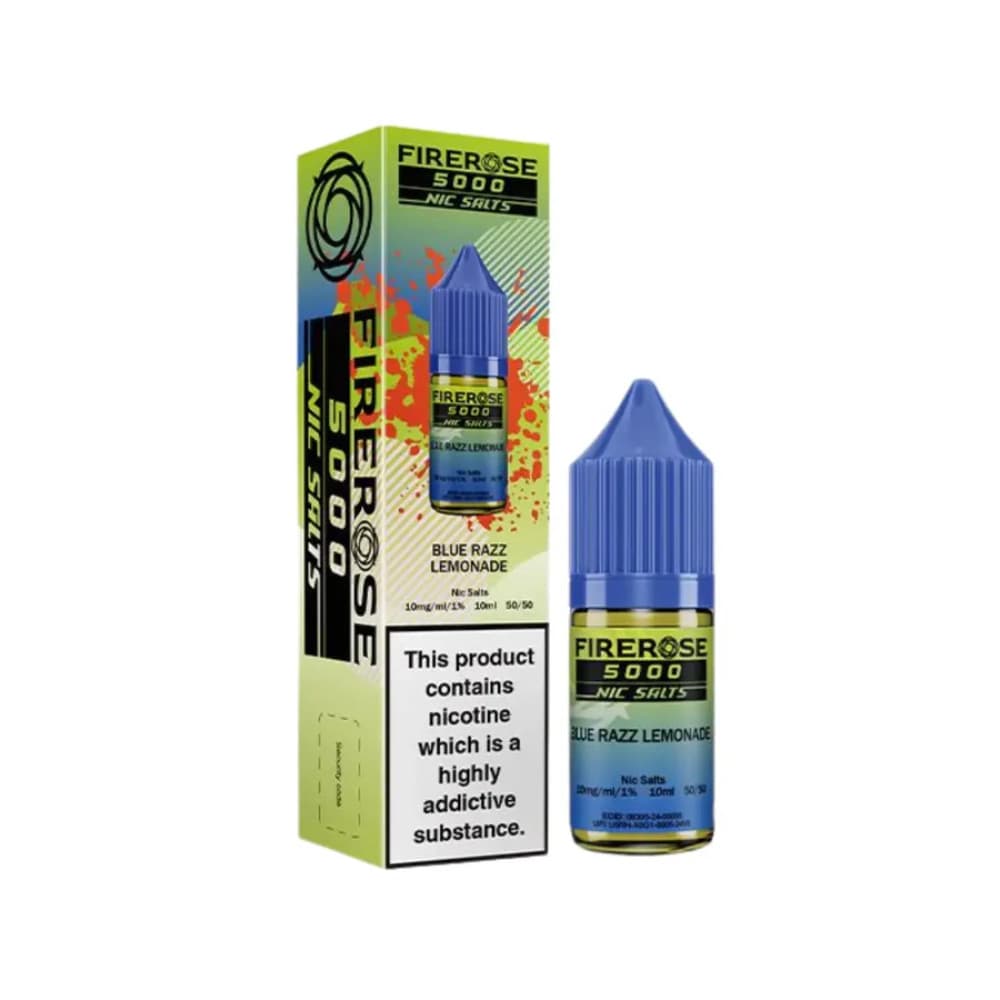  Blue Razz Lemonade / 10mg Firerose 5000 Nic Salts e liquids 10ml