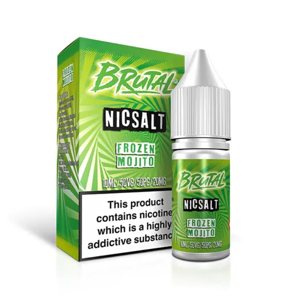  Drinks Frozen Mojito / 20mg Just Juice Brutal Nic Salts e liquids 10ml