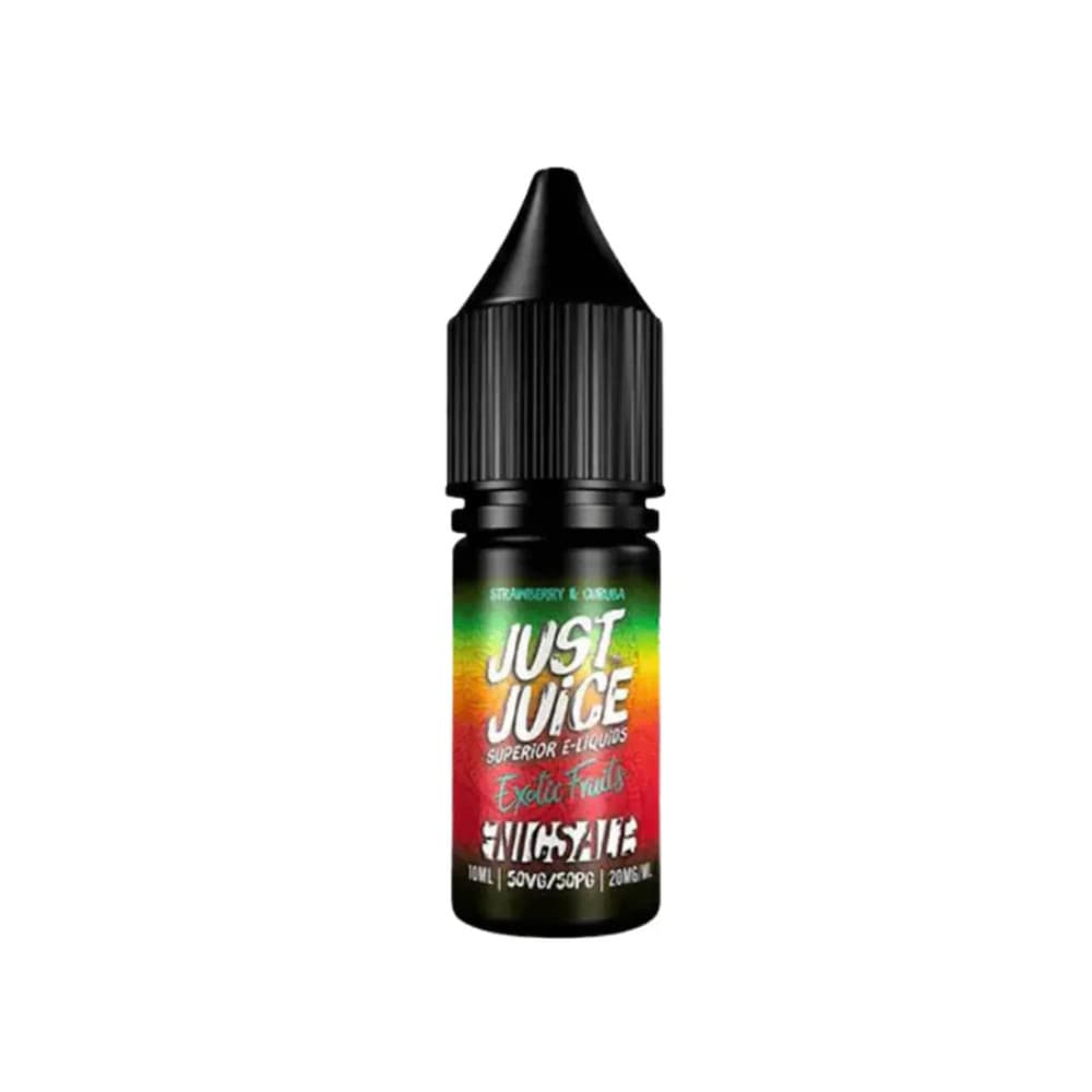  Strawberry & Curuba / 10mg Just Juice Exotic Fruits Nic Salts e liquids 10ml