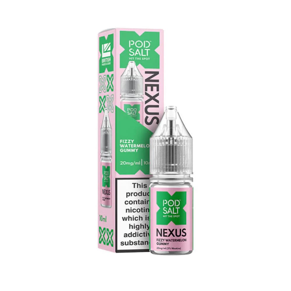  Fizzy Watermelon / 10mg Pod Salt Nexus e liquids 10ml