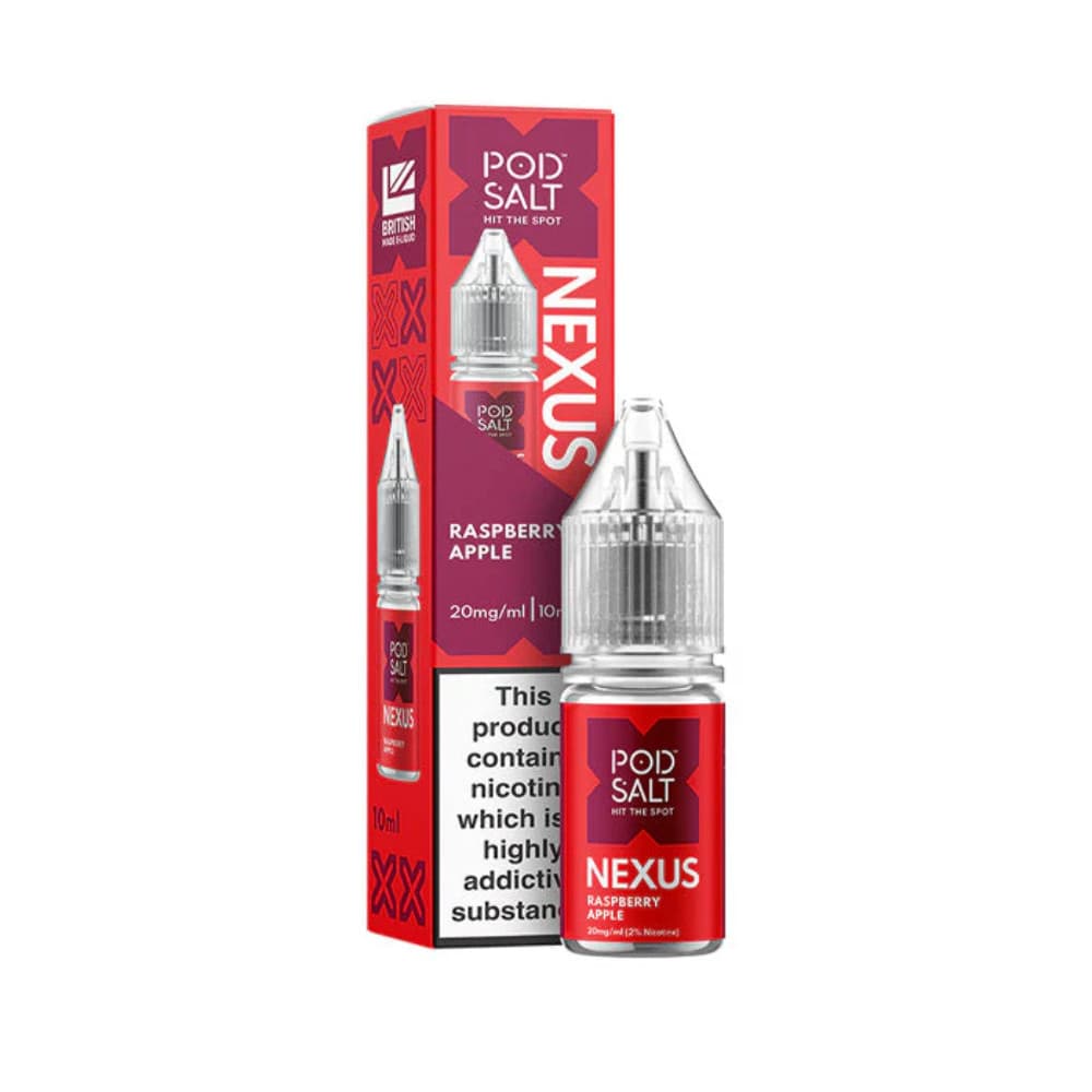  Raspberry Apple / 10mg Pod Salt Nexus e liquids 10ml