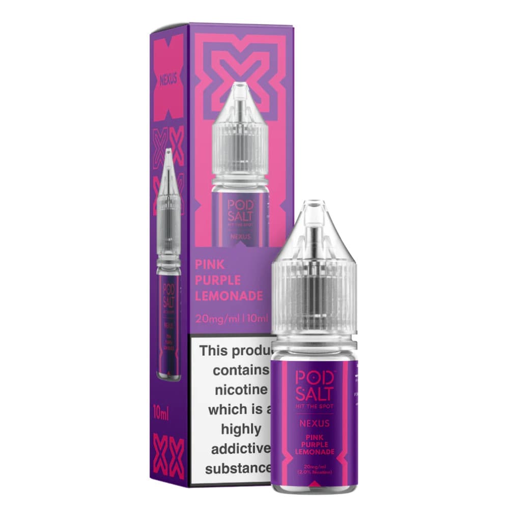  Pink Purple Lemonade / 10mg Pod Salt Nexus e liquids 10ml