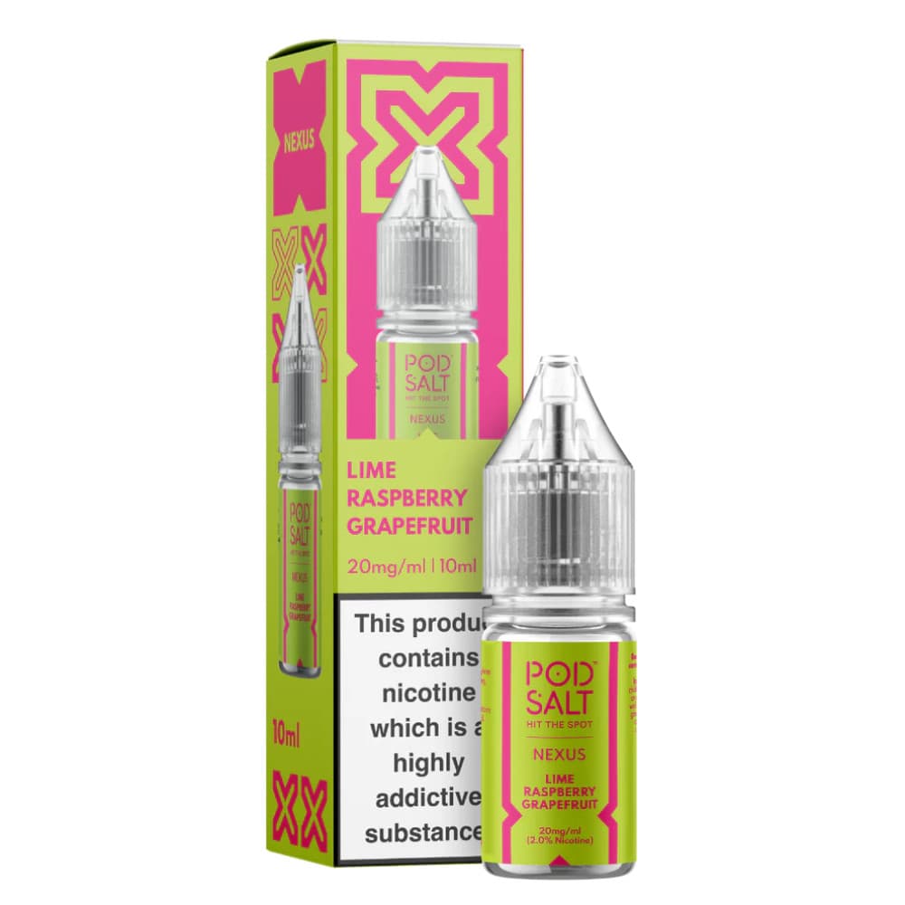  Lime Raspberry Grapefruit / 20mg Pod Salt Nexus e liquids 10ml