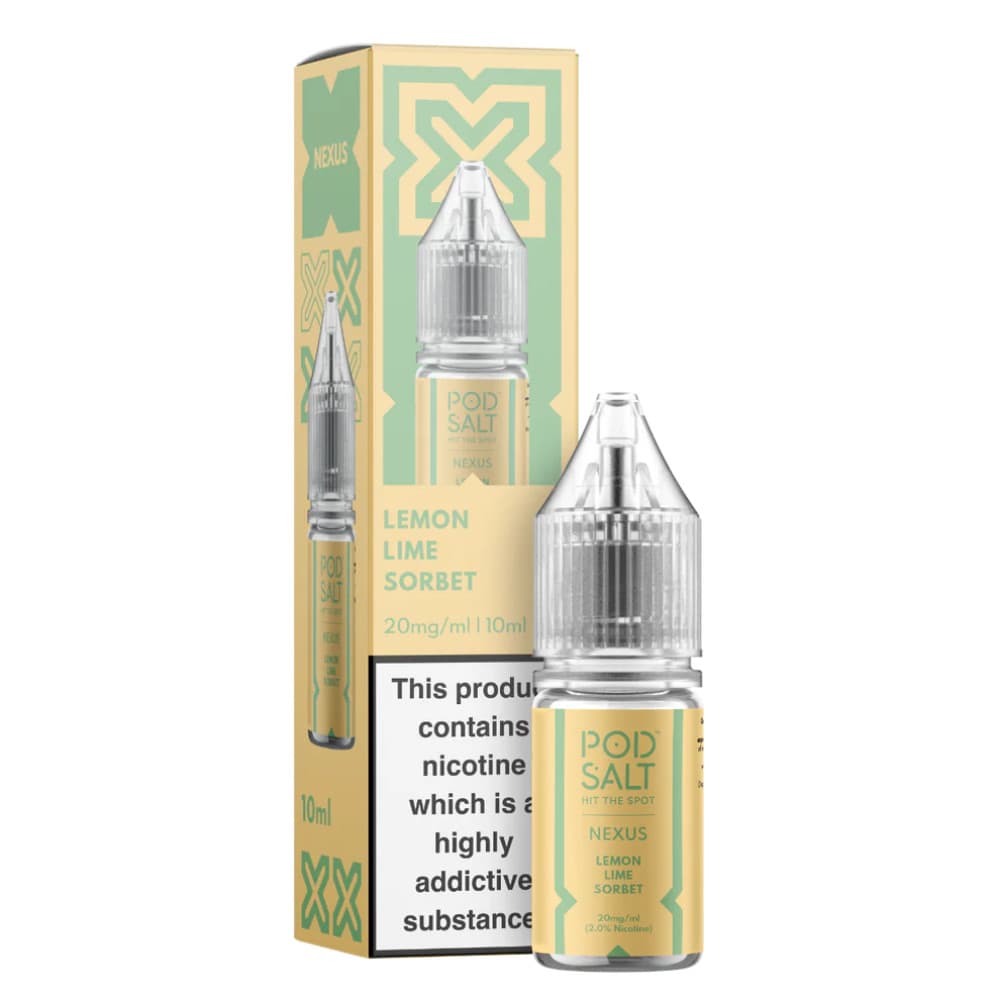  Lemon Lime Sorbet / 20mg Pod Salt Nexus e liquids 10ml