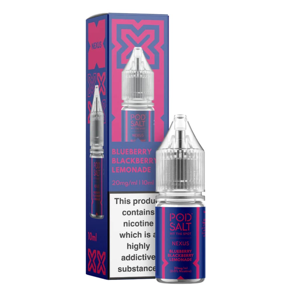  Blueberry Blackberry Lemonade / 10mg Pod Salt Nexus e liquids 10ml