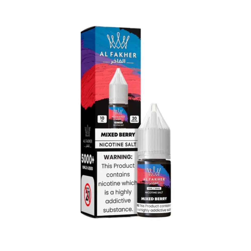  Mixed Berries / 20mg Al Fakher Nic Salts e liquids 10ml