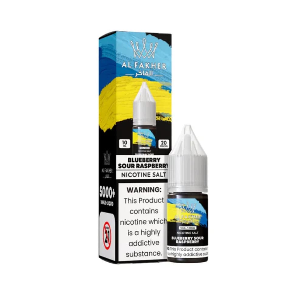  Blue Sour Raspberry / 10mg Al Fakher Nic Salts e liquids 10ml