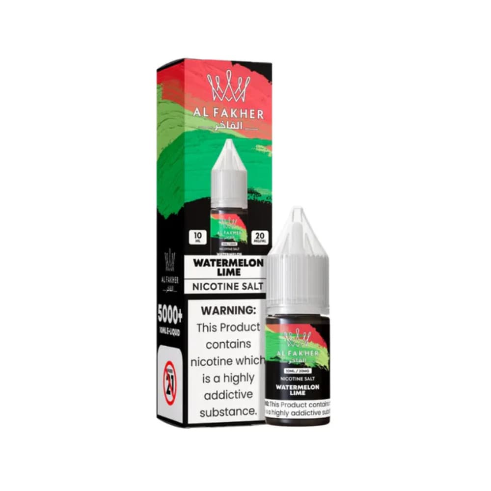  Watermelon Lime / 10mg Al Fakher Nic Salts e liquids 10ml