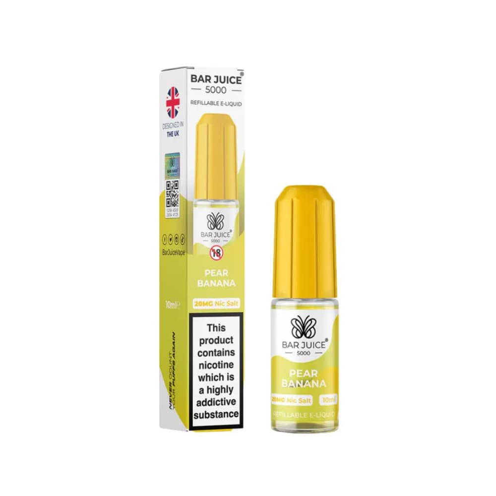  Pear Banana / 20mg Bar Juice Nic Salts E-Liquids 10ml