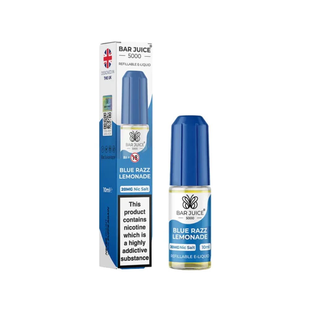  Blue Razz Lemonade / 20mg Bar Juice Nic Salts E-Liquids 10ml