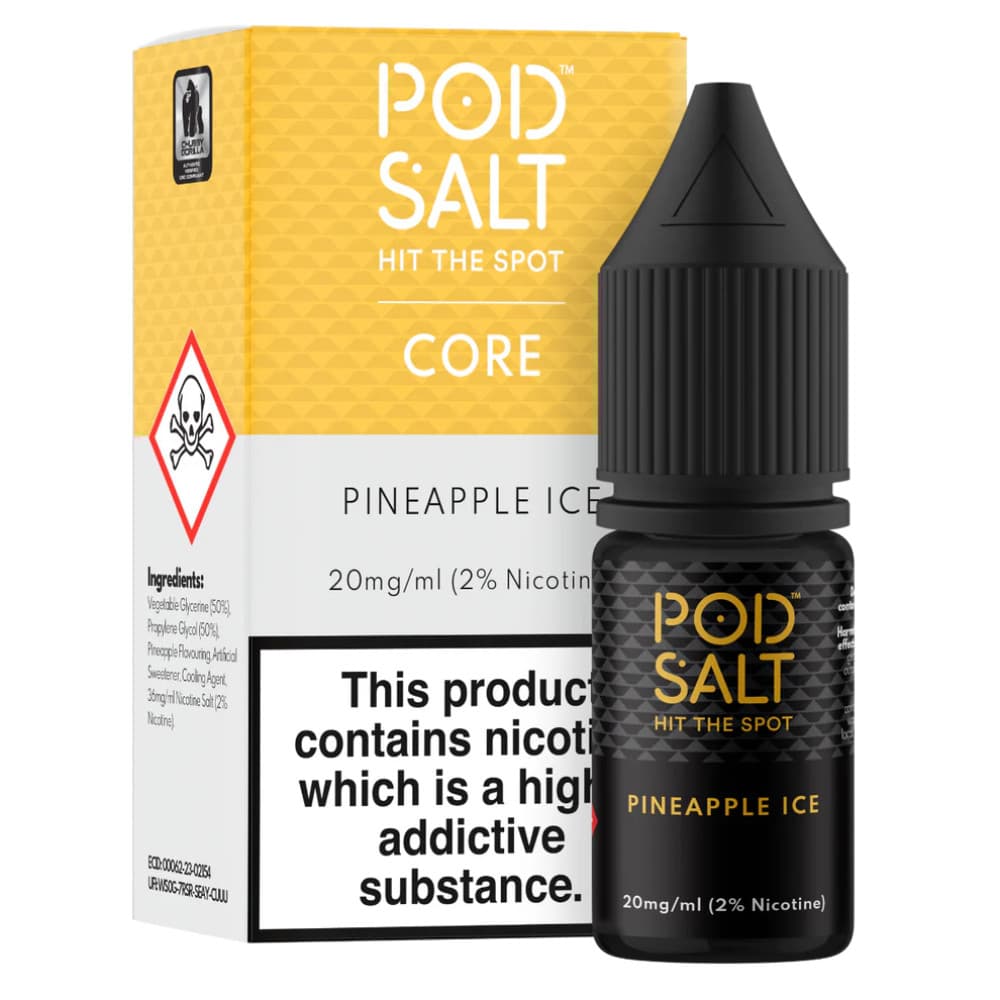  Pineapple Ice / 20mg Pod Salt Core Nic Salts e liquids 10ml