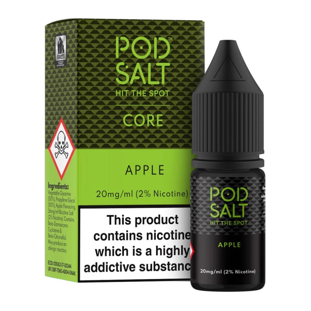  Apple / 11mg Pod Salt Core Nic Salts e liquids 10ml