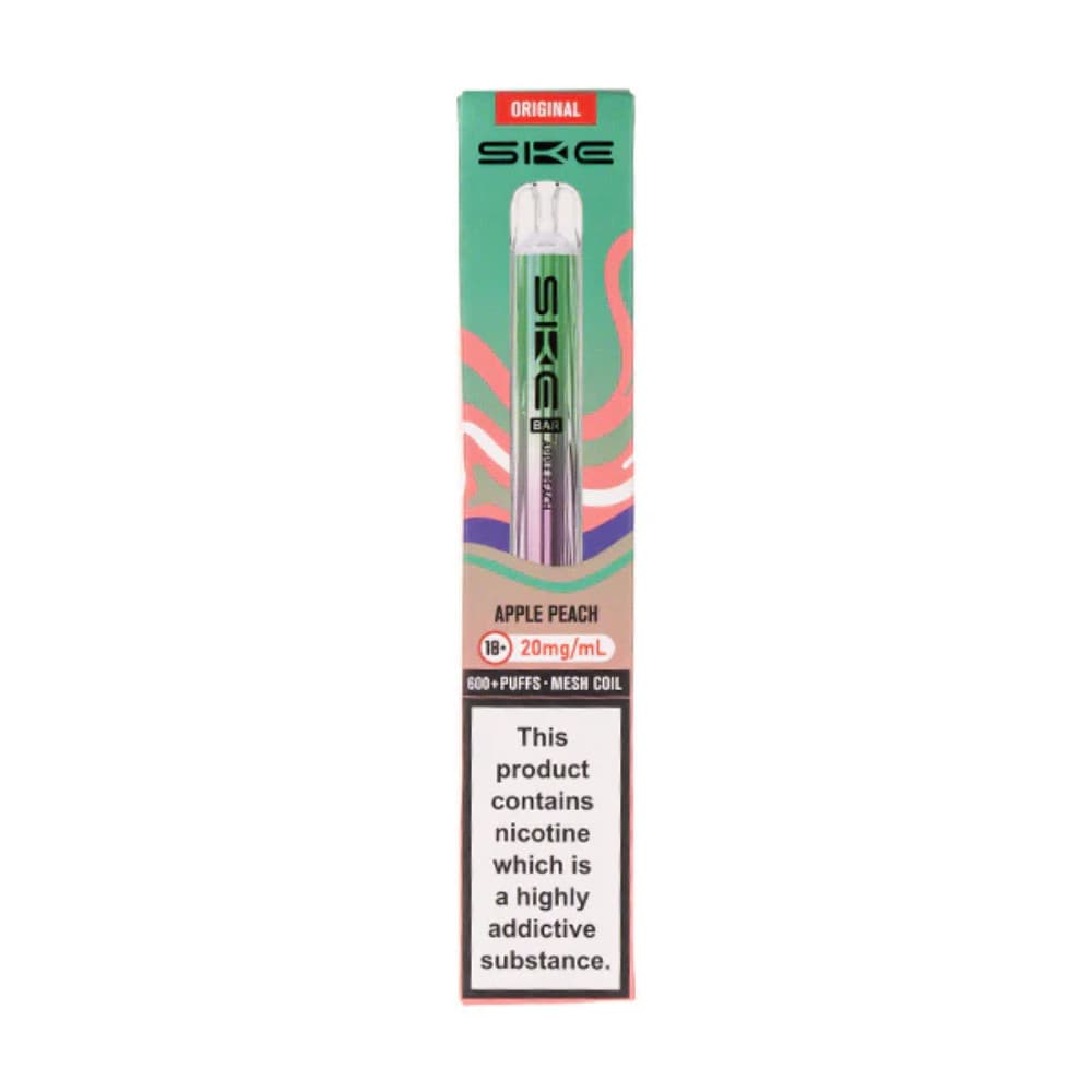 Apple Peach Ske Crystal Original 600 Prefilled Vape Kit