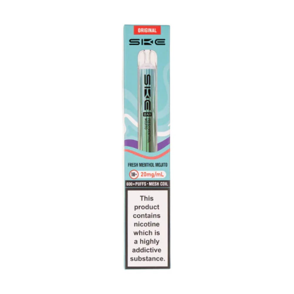  Fresh Menthol Mojito Ske Crystal Original 600 Prefilled Vape Kit