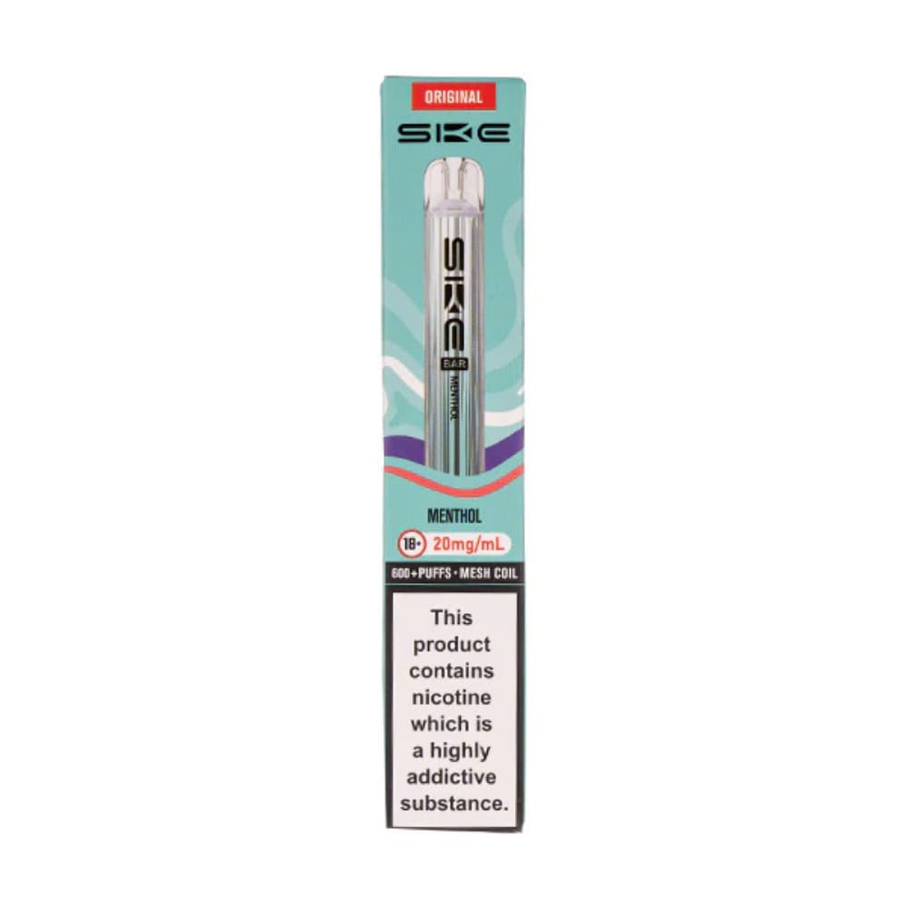  Menthol Ske Crystal Original 600 Prefilled Vape Kit