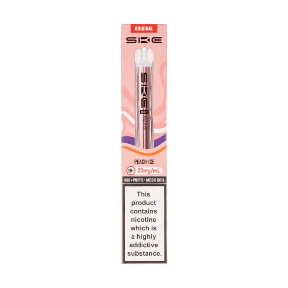  Peach Ice Ske Crystal Original 600 Prefilled Vape Kit