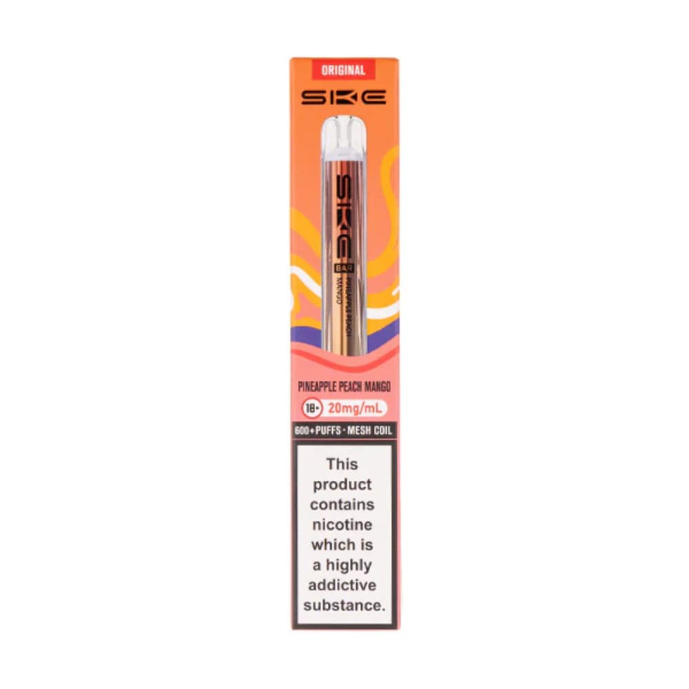  Pineapple Peach Mango Ske Crystal Original 600 Prefilled Vape Kit
