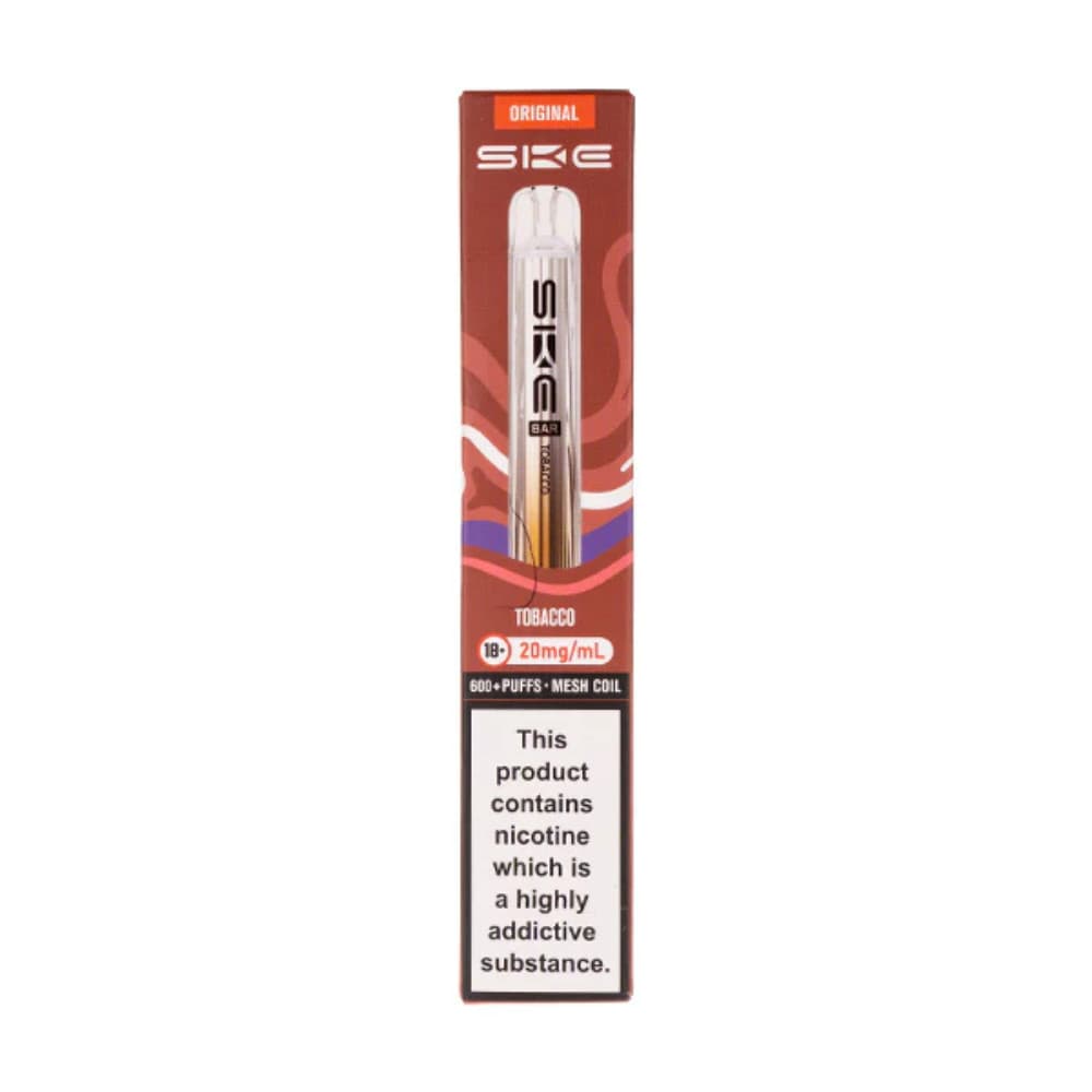  Tobacco Ske Crystal Original 600 Prefilled Vape Kit