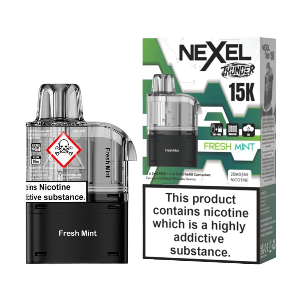  Fresh Mint Nexel Thunder 15k Pods