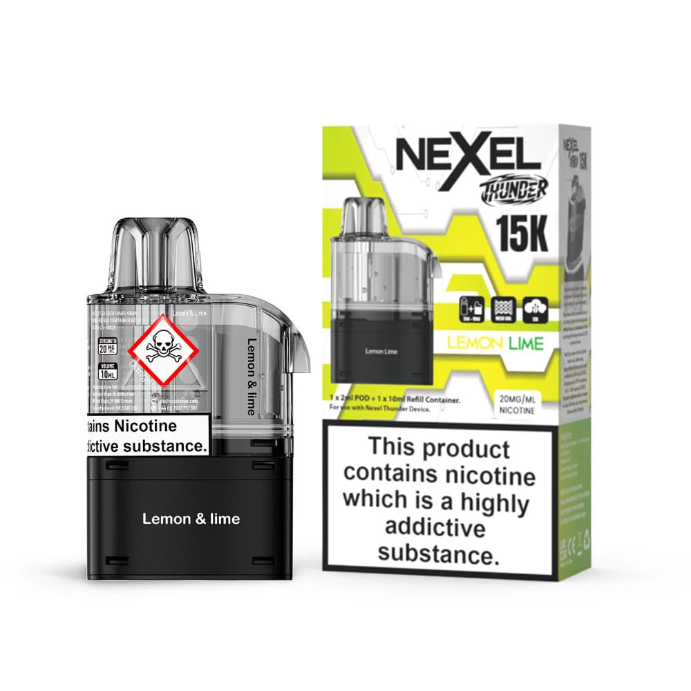  Lemon & Lime Nexel Thunder 15k Pods