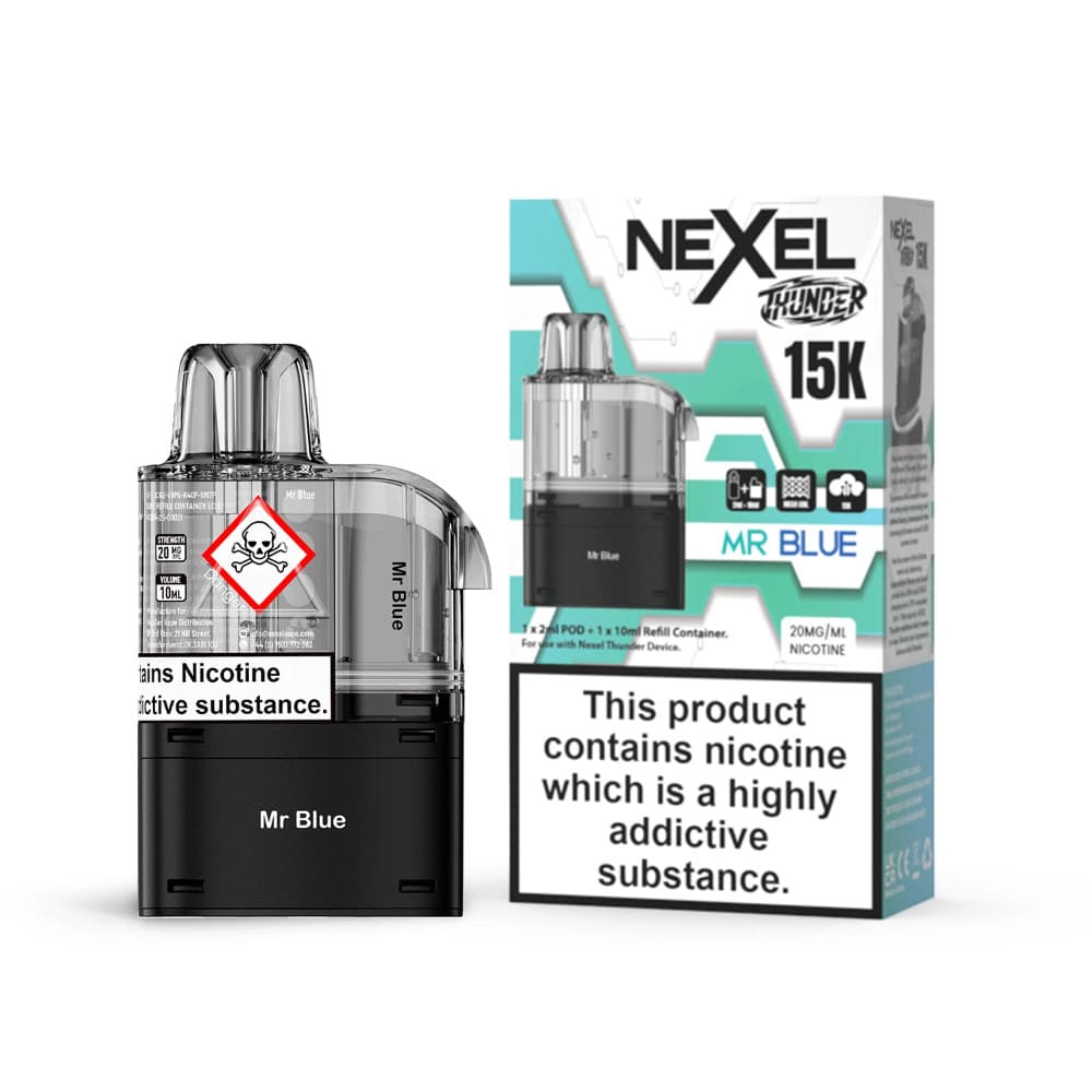  Mr Blue Nexel Thunder 15k Pods
