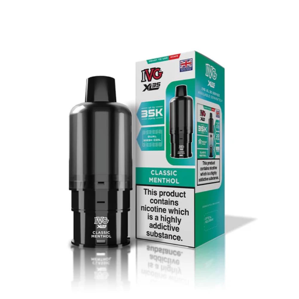  Classic Menthol IVG XL 35K Pods