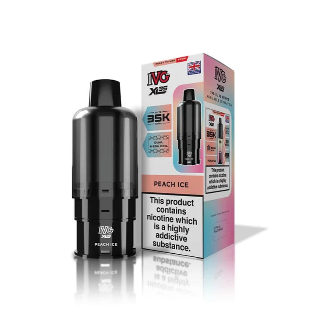  Peach Ice IVG XL 35K Pods